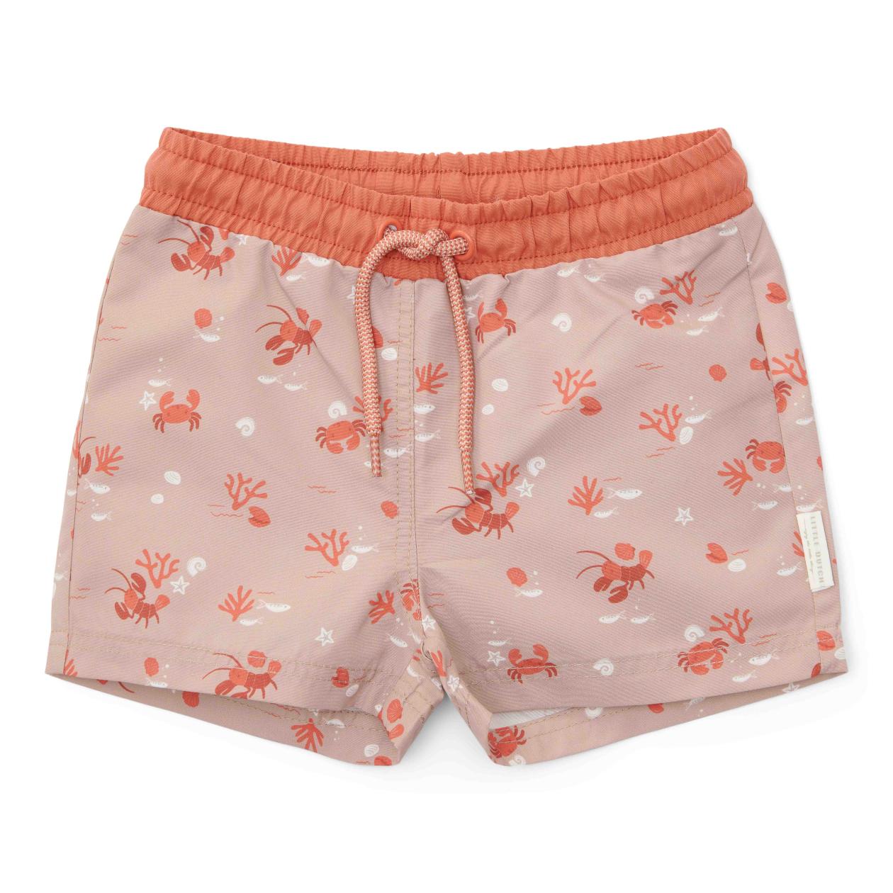 Zwemshort Little Dutch krab en kreeft