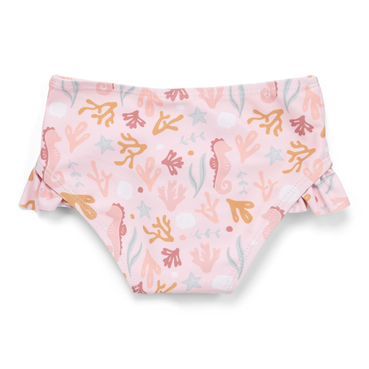 Bikini short Little Dutch mer de corail